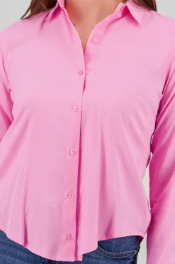Shasa Solid Long Sleeved Blouse