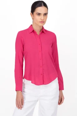 Shasa Solid Long Sleeved Blouse