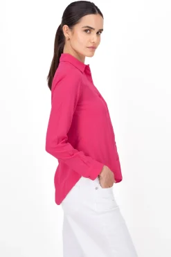 Shasa Solid Long Sleeved Blouse