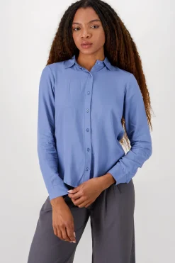 Shasa Solid Long Sleeved Blouse