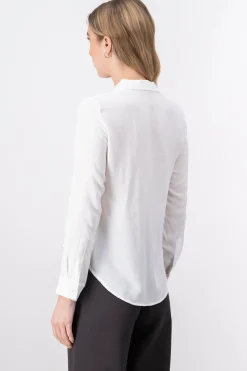 Shasa Solid Long Sleeved Blouse