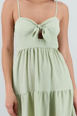 Shasa Solid Maxi Dress