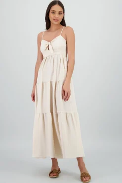 Shasa Solid Maxi Dress