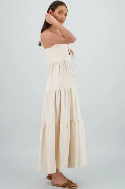 Shasa Solid Maxi Dress
