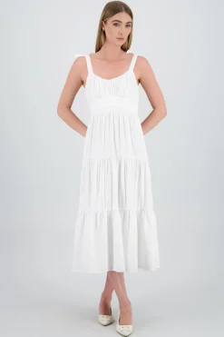 Shasa Solid Maxi Dress