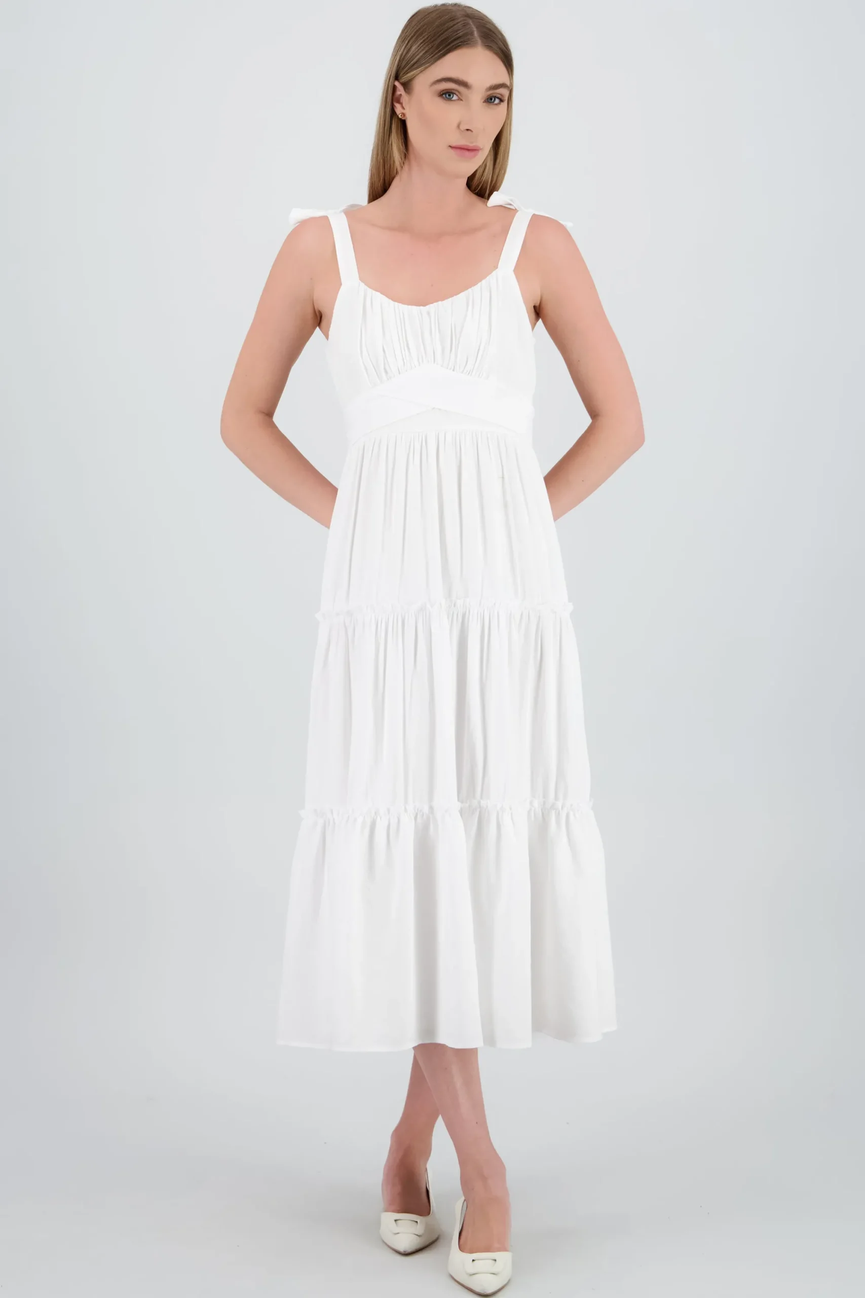 Shasa Solid Maxi Dress