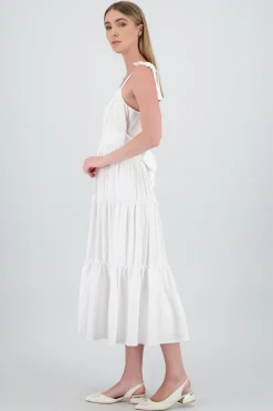 Shasa Solid Maxi Dress