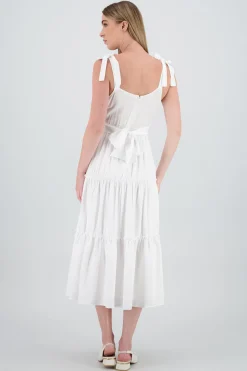 Shasa Solid Maxi Dress