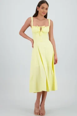 Shasa Solid Maxi Dress