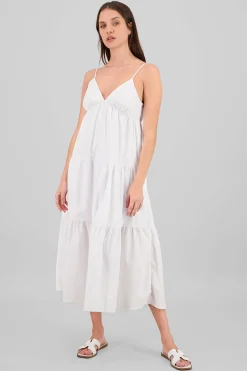 Shasa Solid Maxi Dress