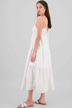 Shasa Solid Maxi Dress