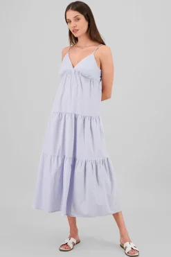 Shasa Solid Maxi Dress