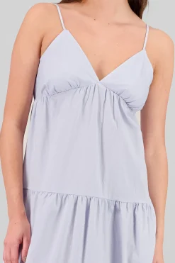 Shasa Solid Maxi Dress