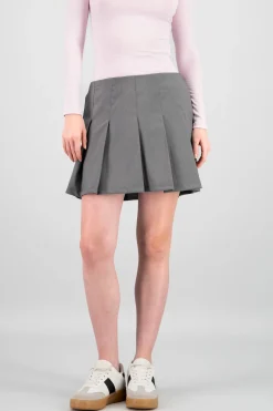 Shasa Solid Mini Skirt