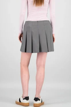 Shasa Solid Mini Skirt