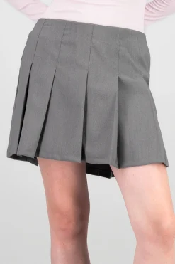 Shasa Solid Mini Skirt