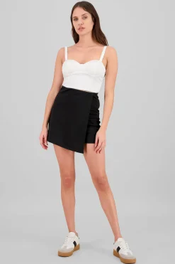 Shasa Solid Mini Skort