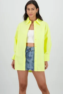 Shasa Solid Oversized Shirt