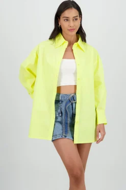 Shasa Solid Oversized Shirt