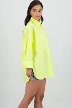 Shasa Solid Oversized Shirt