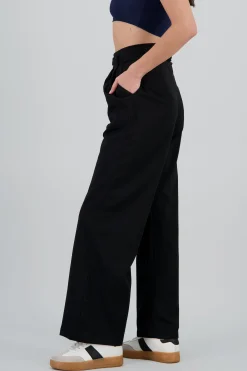 Shasa Solid Pants with Belt