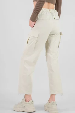 Shasa Solid Parachute Pants