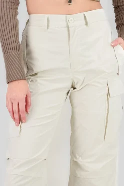 Shasa Solid Parachute Pants
