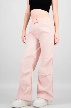 Shasa Solid Parachute Pants