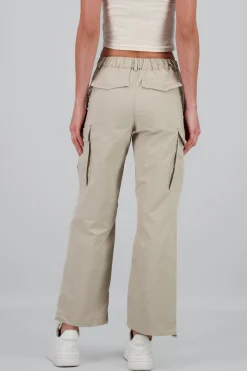 Shasa Solid Parachute Pants