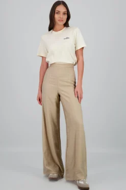 Shasa Solid Pleated Pants