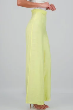 Shasa Solid Pleated Pants