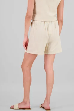 Shasa Solid Pleated Shorts