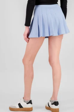 Shasa Solid Pleated Skirt