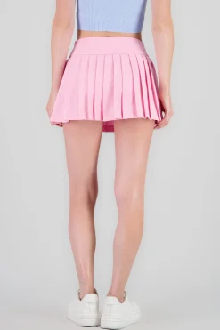 Shasa Solid Pleated Skort