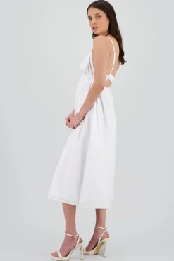 Shasa Solid Poplin Dress