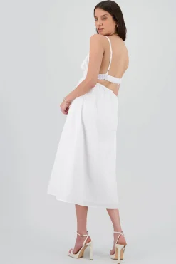 Shasa Solid Poplin Dress