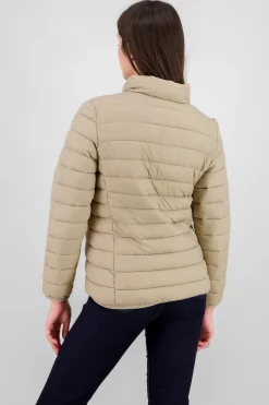 Shasa Solid Quilted Jacket