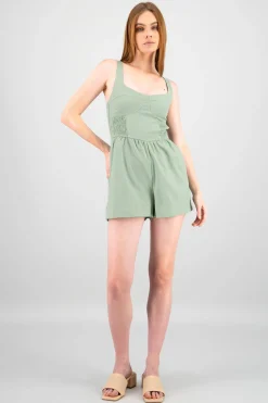 Shasa Solid Romper