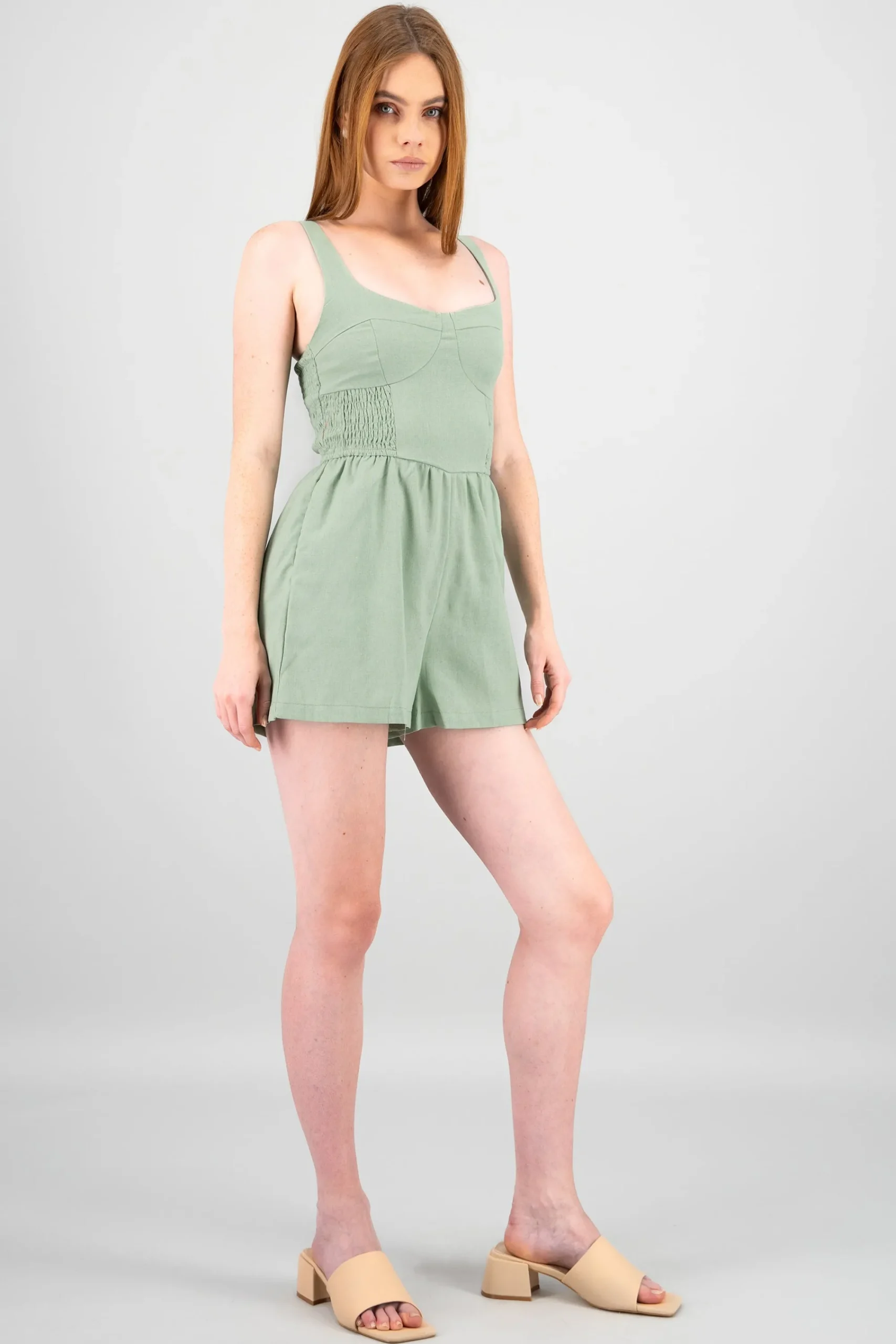 Shasa Solid Romper