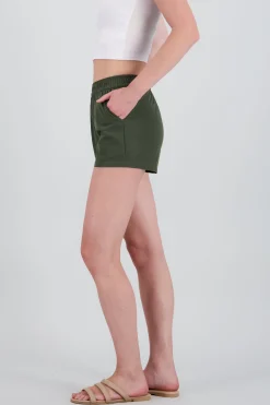 Shasa Solid Shorts with Pockets