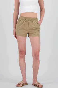 Shasa Solid Shorts with Pockets