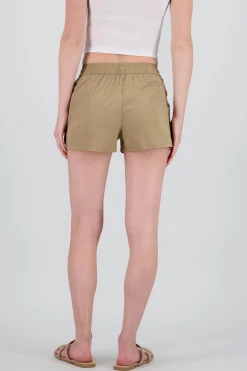 Shasa Solid Shorts with Pockets