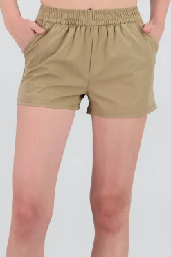 Shasa Solid Shorts with Pockets
