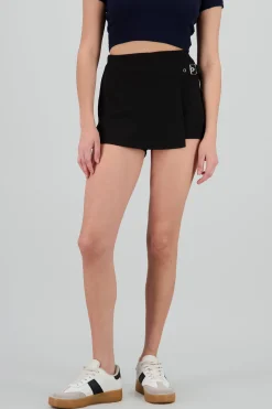 Shasa Solid Skort with Belt
