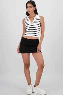Shasa Solid Soft Touch Skort