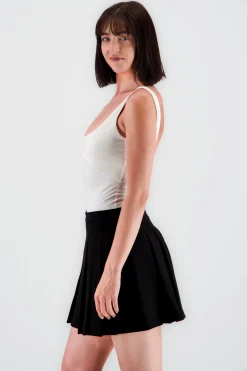 Shasa Solid Square Neck Bodysuit