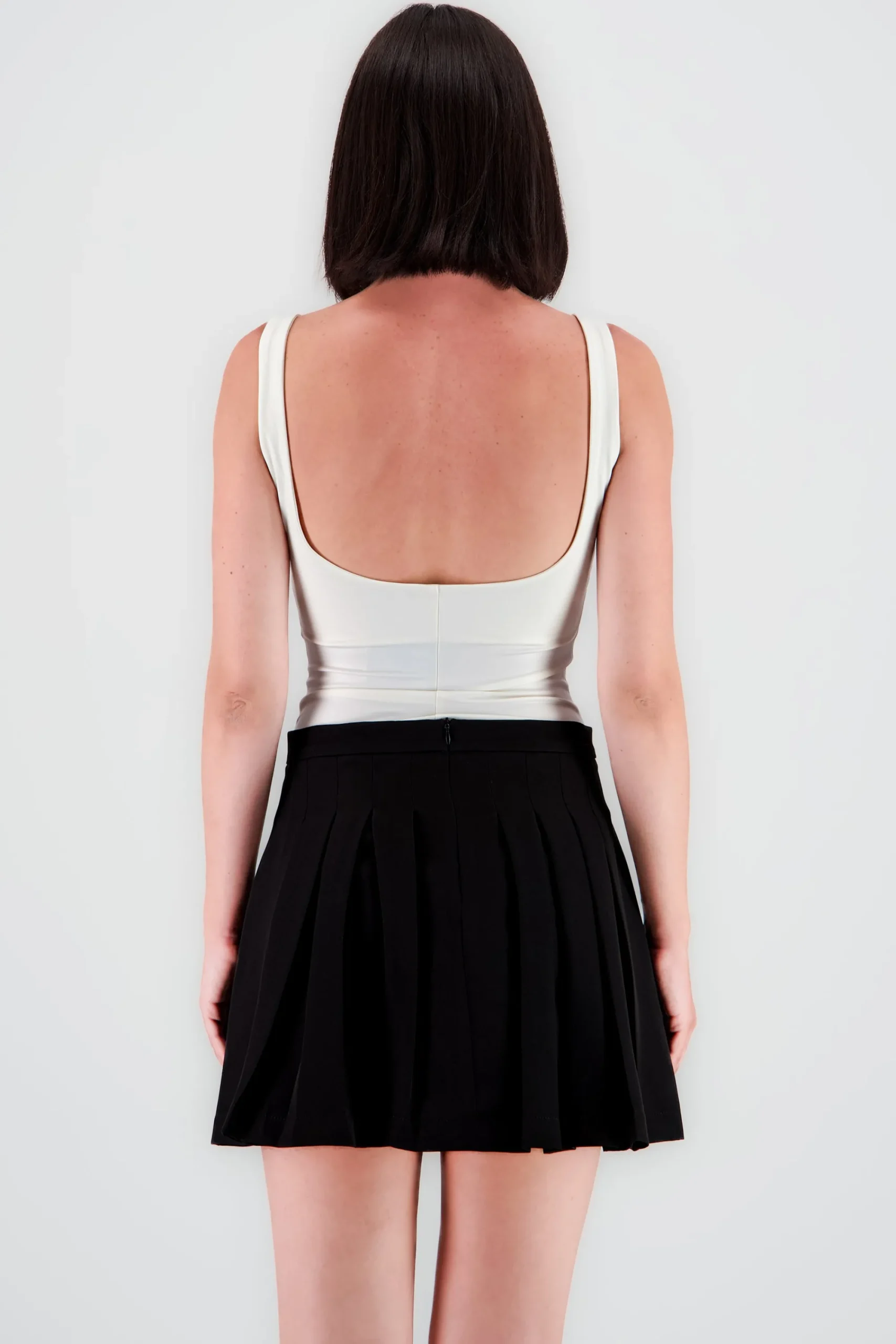 Shasa Solid Square Neck Bodysuit