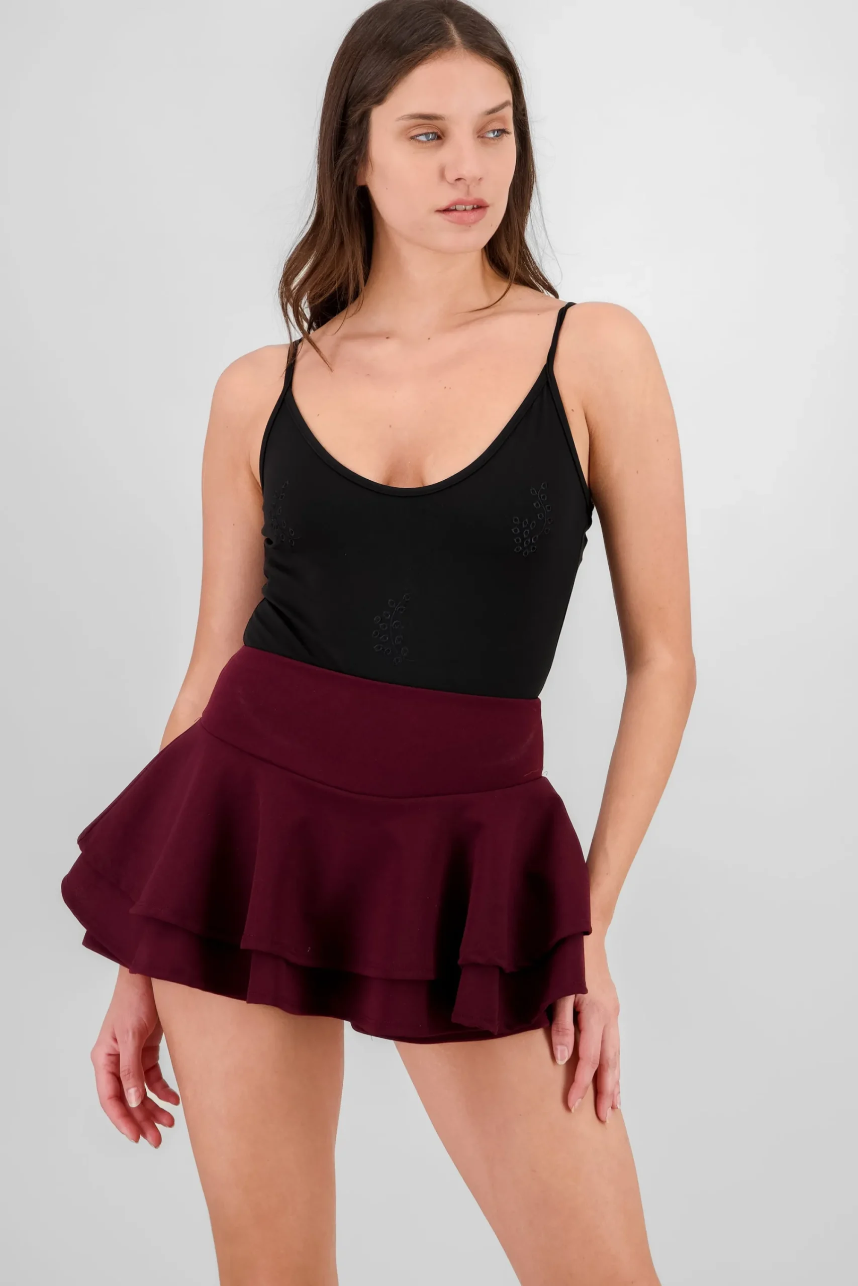 Shasa Solid Stretch Bodysuit