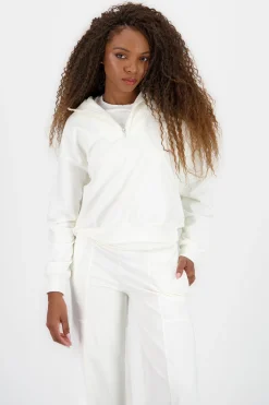 Shasa Solid Sweatshirt with Mid Neck