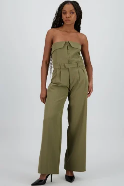 Shasa Solid Tailored Pants